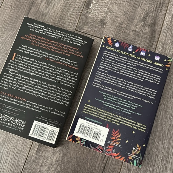 Set of 2 witchy Halloween themed books used - Picture 2 of 2